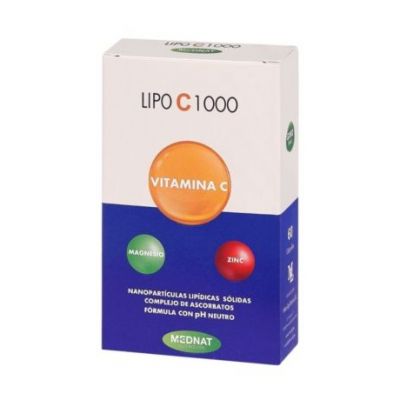 Lipo C 1000 Vitamina C Liposomada 60caps Mednat Nutricion