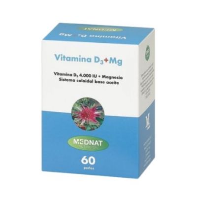 Vitamina D3 MG 60 Perlas Mednat Nutricion