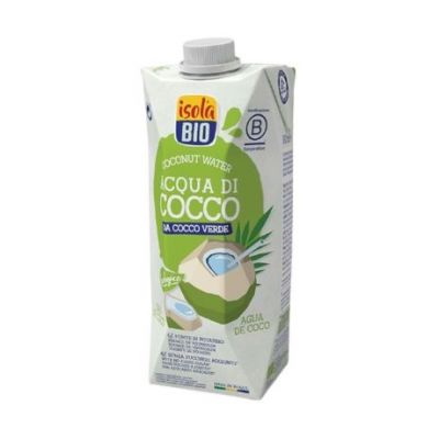 Acqua di Cocco Verde Senza Glutine Bio Vegan 500ml Isola Bio