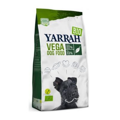 Nourriture végétarienne biologique pour chien 10kg Yarrah