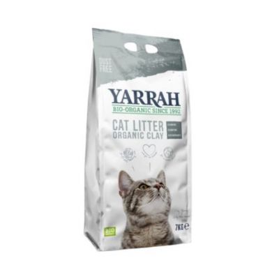 Lettiera per gatti biologica 7 kg Yarrah