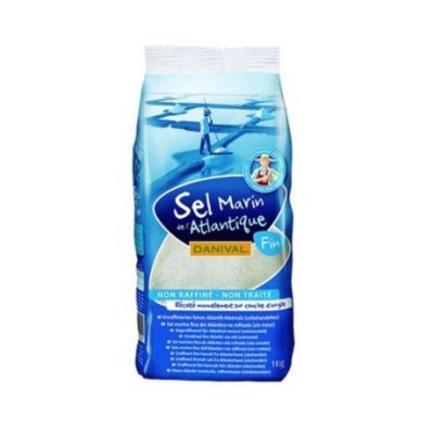 Fine Atlantic Sea Salt 1kg Danival