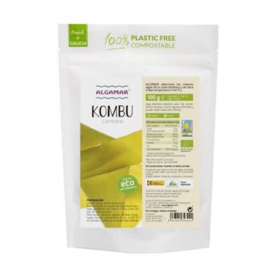 Algas Kombu Bio Vegan 100g Algamar