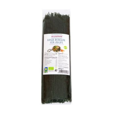 Pasta Integral con Algas Spagueti Tierra y Mar Eco Vegan 250g Algamar