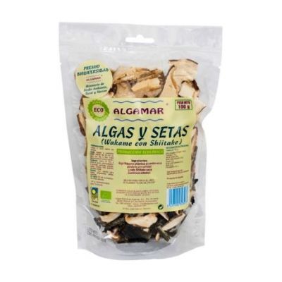 Öko-vegane dehydrierte Algen- und Pilzmischung 100 g Algamar