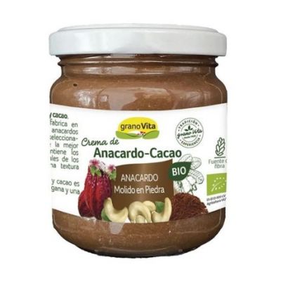 Crema de Anacardo y Cacao Bio 175g Granovita