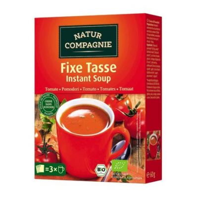 Organic instant tomato soup 3 x 20g Natur Compagnie