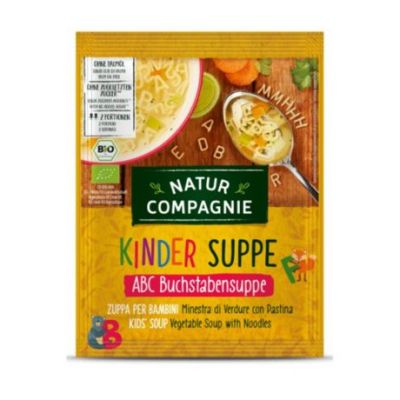 Organic Julienne Letter Soup 50g Natur Compagnie