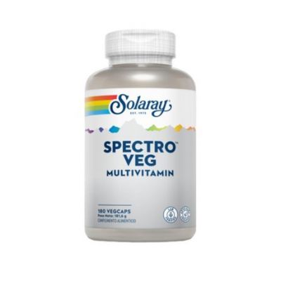 Spectro Veg Multivitamin Vegan 180caps Solaray