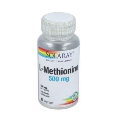 L-Méthionine 500Mg 30caps Solaray