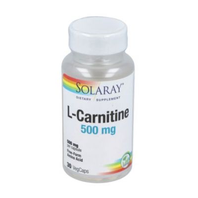 L-Carnitine 500Mg 30caps Solaray