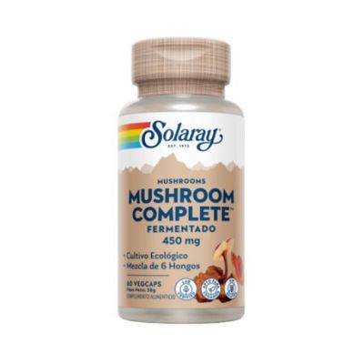 Champignon fermenté complet 60caps Solaray