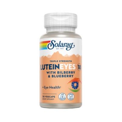 Lutéine Yeux 18Mg Vegan 30caps Solaray