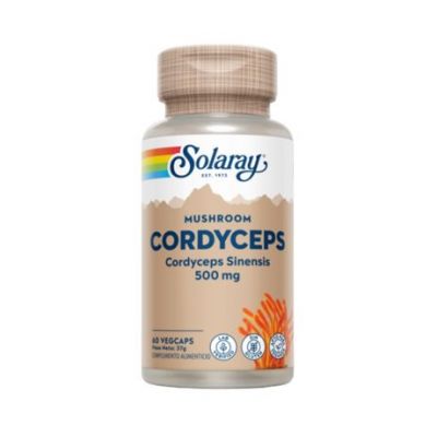Cordyceps 520Mg Végétalien 60caps Solaray