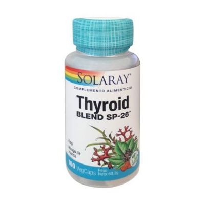 Mélange thyroïdien de varech SP-26 100caps Solaray