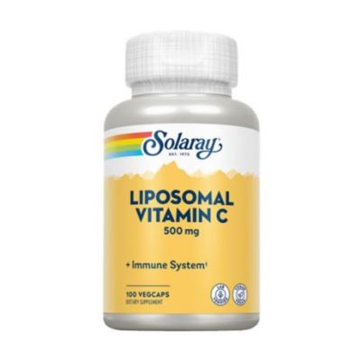 Liposomal Vitamina-C 500Mg Vegan 100caps Solaray
