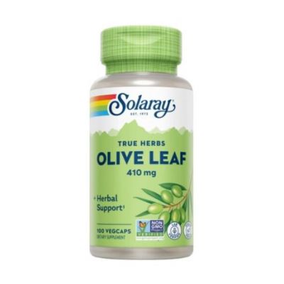 Feuille d'Olivier 410mg 100caps Solaray