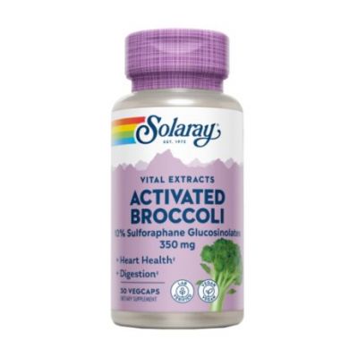 Graines de Brocoli activées 350Mg 30 capsules végétales Solaray