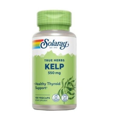 Kelp 550Mg 100 vegcaps Solaray