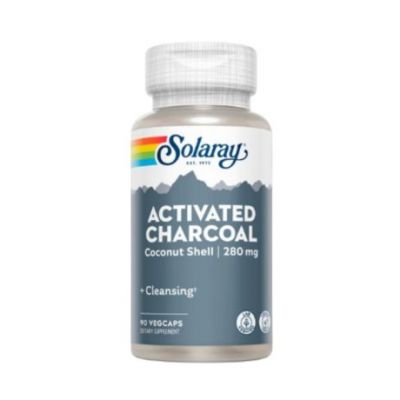 Charbon Actif Vegan 90caps Solaray