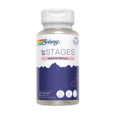 Étapes menstruelles 24vegcaps Solaray
