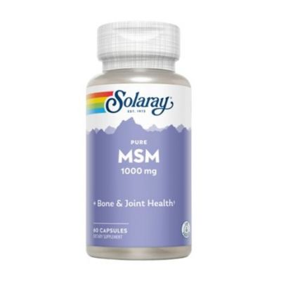 MSM Pure 1000Mg 60caps Solaray