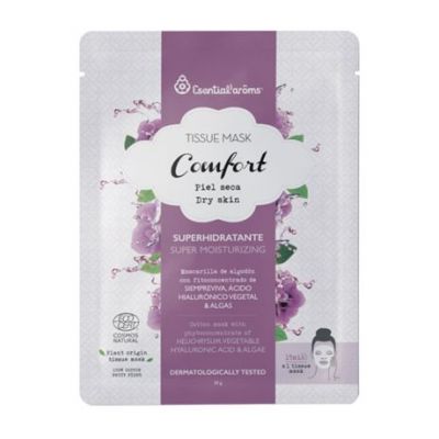 Mascarillas Algodon Tissue Mask Confort 12 sobres Esential Aroms