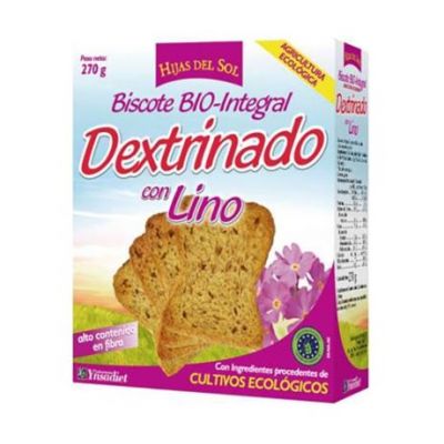 Biscotes de Lino Bio 270g Hijas Del Sol