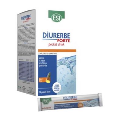 Diurerbe Forte Piña Pocket Drink 24 sobres Trepat-Diet-Esi