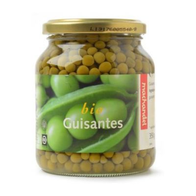 Guisantes Cocidos Bio 350ml Machandel