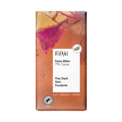 Cioccolato Fondente 71 Santo Domingo Biologico 100g Vivani