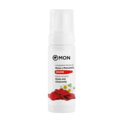 Mousse Limpiadora Facial Rosas y Manzanilla SinGluten Vegan 150ml Mon