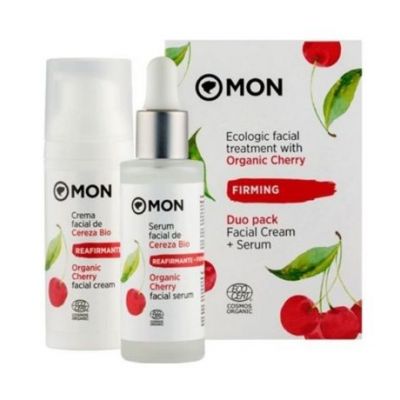 Crema per il trattamento viso alla ciliegia 50 ml e siero 30 ml lun