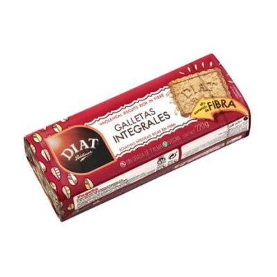 Biscotti Vegani Integrali 220g Diat-Radisson