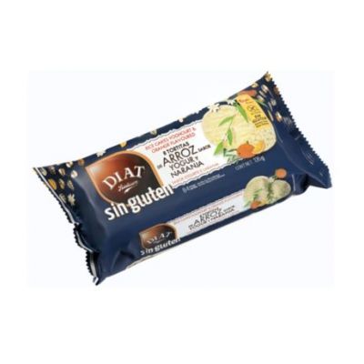 Frittelle di riso senza glutine allo yogurt e arancia 135g Diat-Radisson