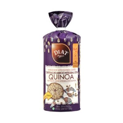 Frittelle di Riso Integrale con Quinoa Vegan Senza Glutine 130g Diat-Radisson