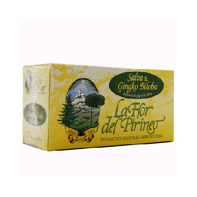 Salvia Ginko Biloba Infusion 25inf La Flor Del Pirineo