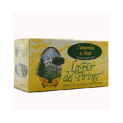 Manzanilla Anis Infusion 25inf La Flor Del Pirineo