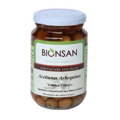 Arbequina Eco Vegan Olives 200g Bionsan