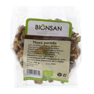 Nuez Partida Bio 150g Bionsan