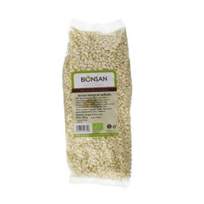 Organic Brown Puffed Rice 180g Bionsan