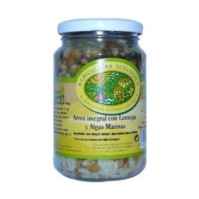 Arroz y Lentejas con Algas Cocidas 370g Bio Goret