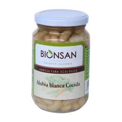 Fagioli Bianchi Cotti Eco Vegan 370g Bionsan