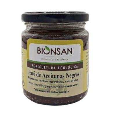 Black Olive Pate 220g Bionsan
