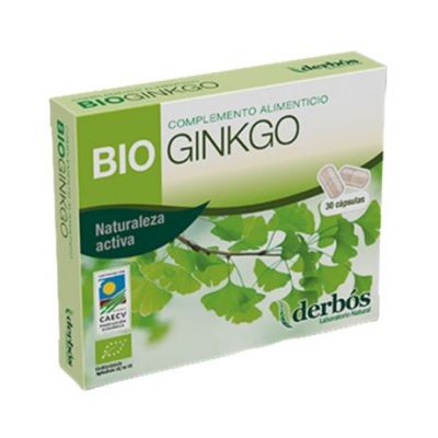Ginkgo Biloba Bio 30 Kapseln Derbos