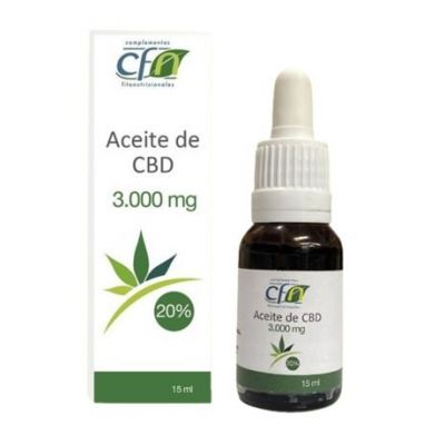 Aceite De Cbd 3000Mg 20% Cañamo 15ml Cfn
