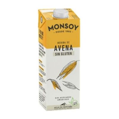 Bevanda di avena biologica senza glutine 6x1L Monsoy