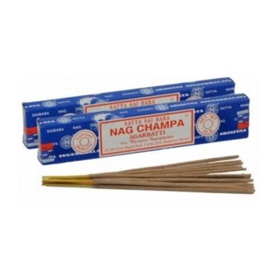Encens Nag Champa Original Bleu 15 Bâtons Satya