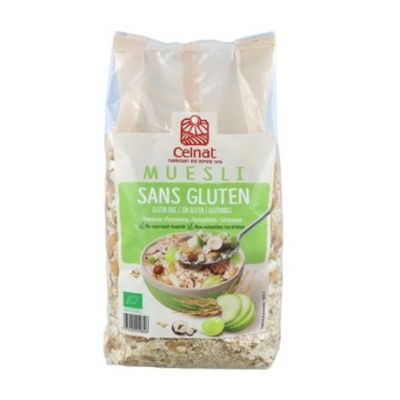 Organic Gluten Free Muesli 375g Celnat