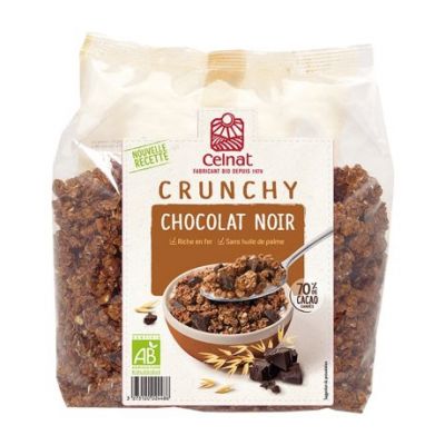 Muesli Croccante Al Cioccolato Fondente Bio 500g Celnat